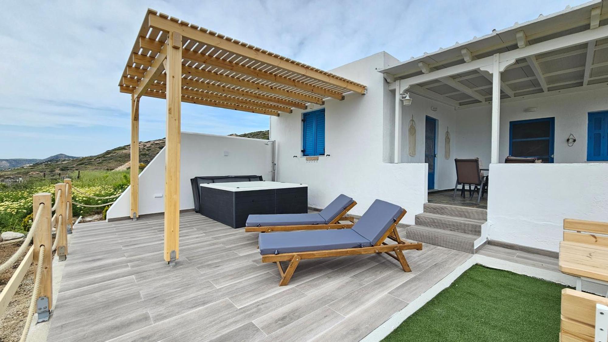 Bayview Villa With Jaccuzi - Milos Zefiría Zewnętrze zdjęcie