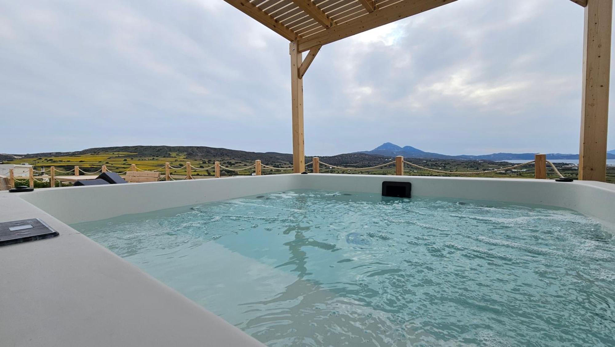 Bayview Villa With Jaccuzi - Milos Zefiría Zewnętrze zdjęcie